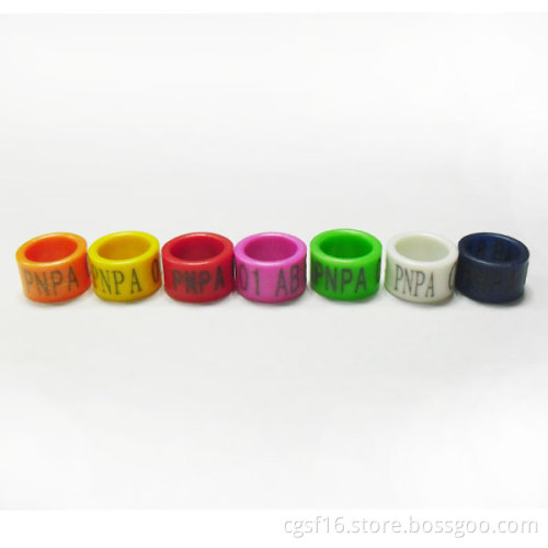 closed plastic pigeon band 5.5mm,6.5mm,7mm,8mm,9mm,10mm,11mm,12mm,13mm,16mm